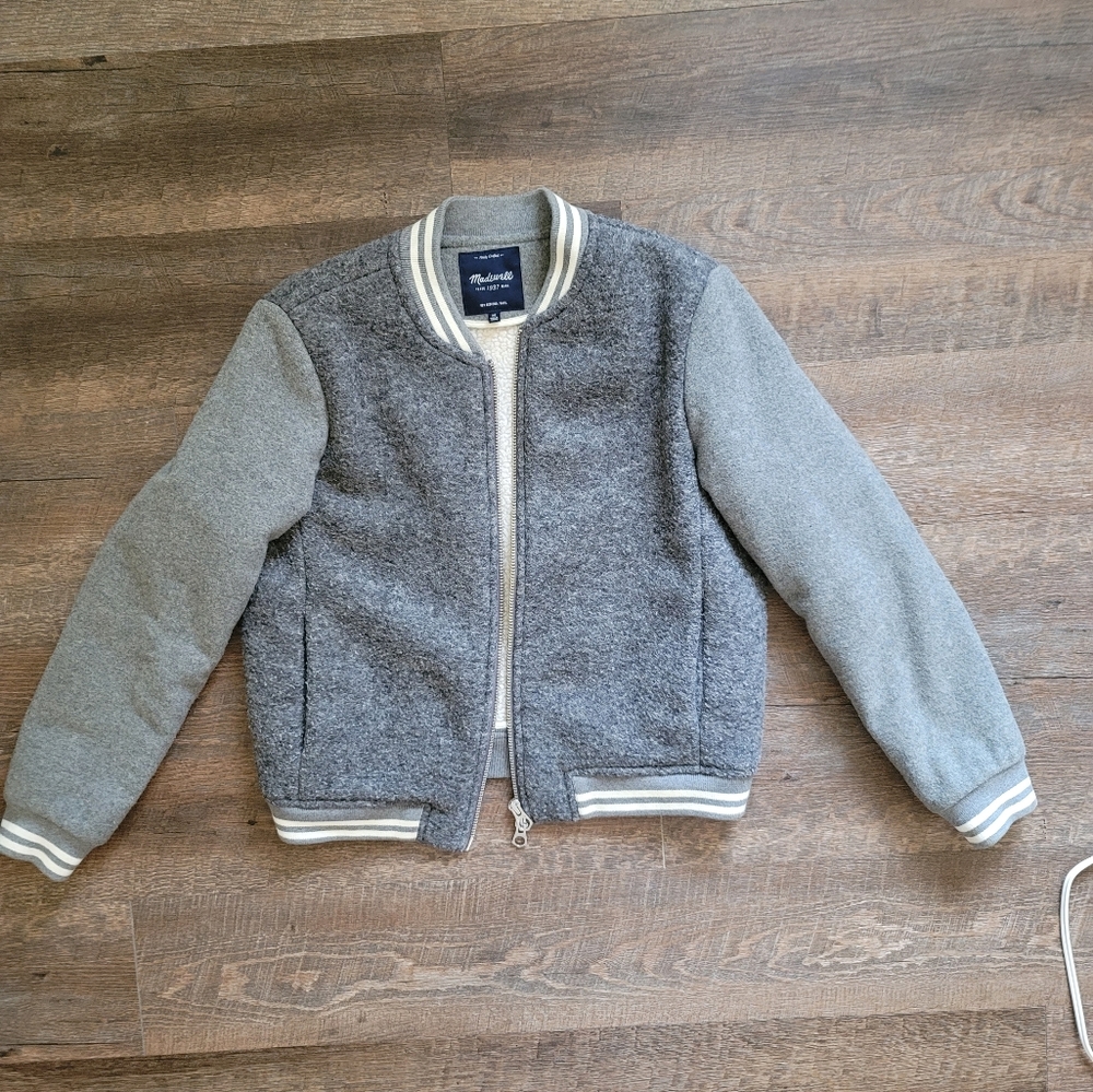 Madewell varsity jacket